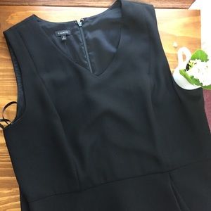 Talbots NWOT Half Wrap Dress Size 16 BLACK Plus